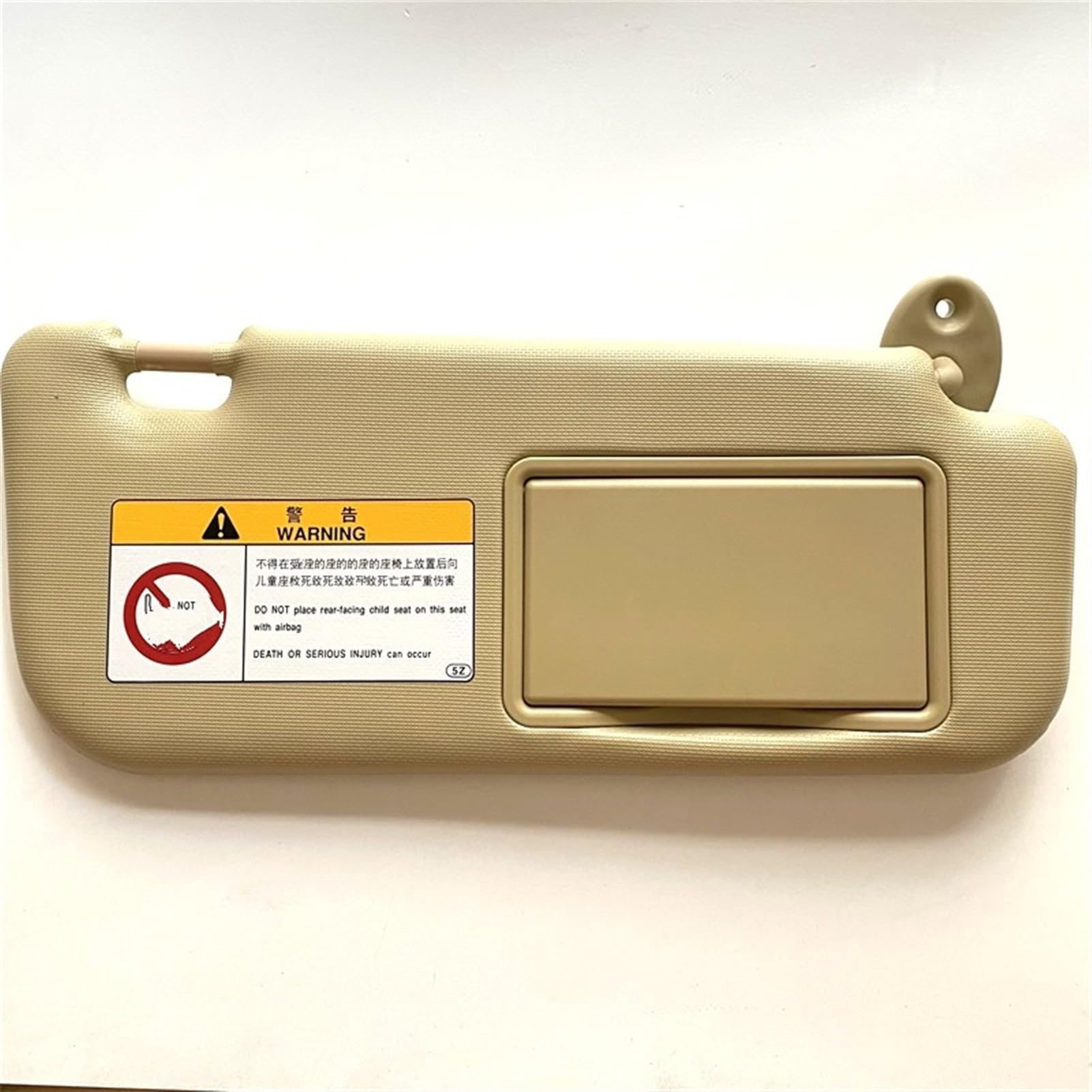 DEMULAX Sonnenblende Links/rechts Fahrerseite, for Toyota, for Corolla/Corolla Hybrid, 74320-02B21 74310-02K91 Sonnenblende für den Autoinnenraum(Right beige) von DEMULAX