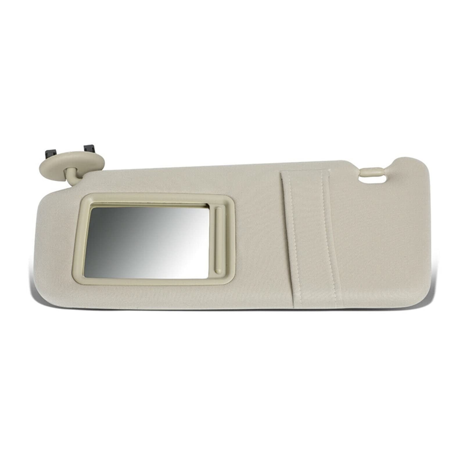 DEMULAX Sonnenblende for Linke Fahrerseite, Hellbeige, for Toyota, for Camry 2007–2011 Auto-Sonnenblenden-Seitenschutz von DEMULAX