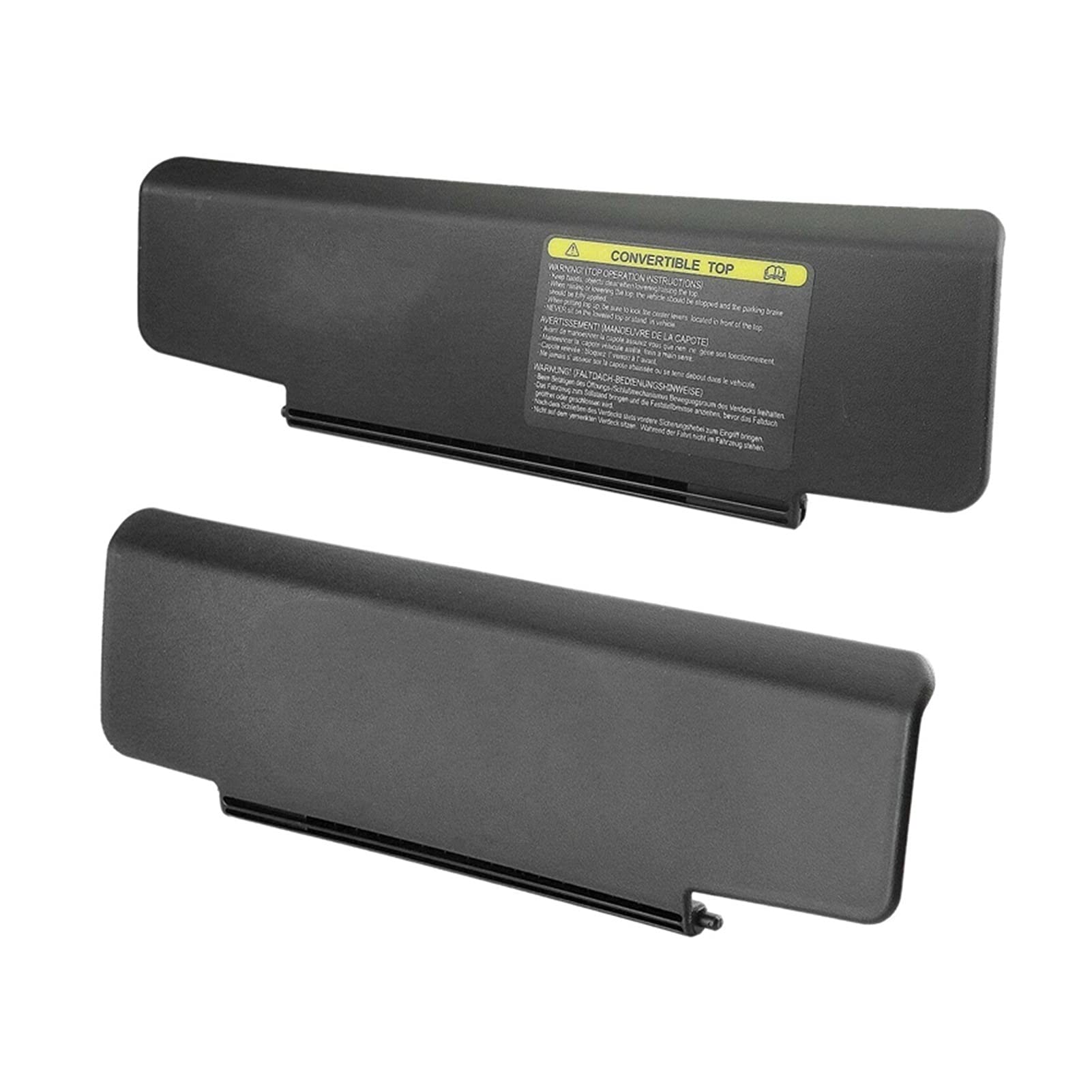 DEMULAX Sonnenblende vorne Links rechts, for Mazda, for MX-5 Miata 2006–2015, eingebauter Spiegel NE51-69-320D-02 NE5169320D02 Auto-Sonnenblenden-Seitenschutz von DEMULAX