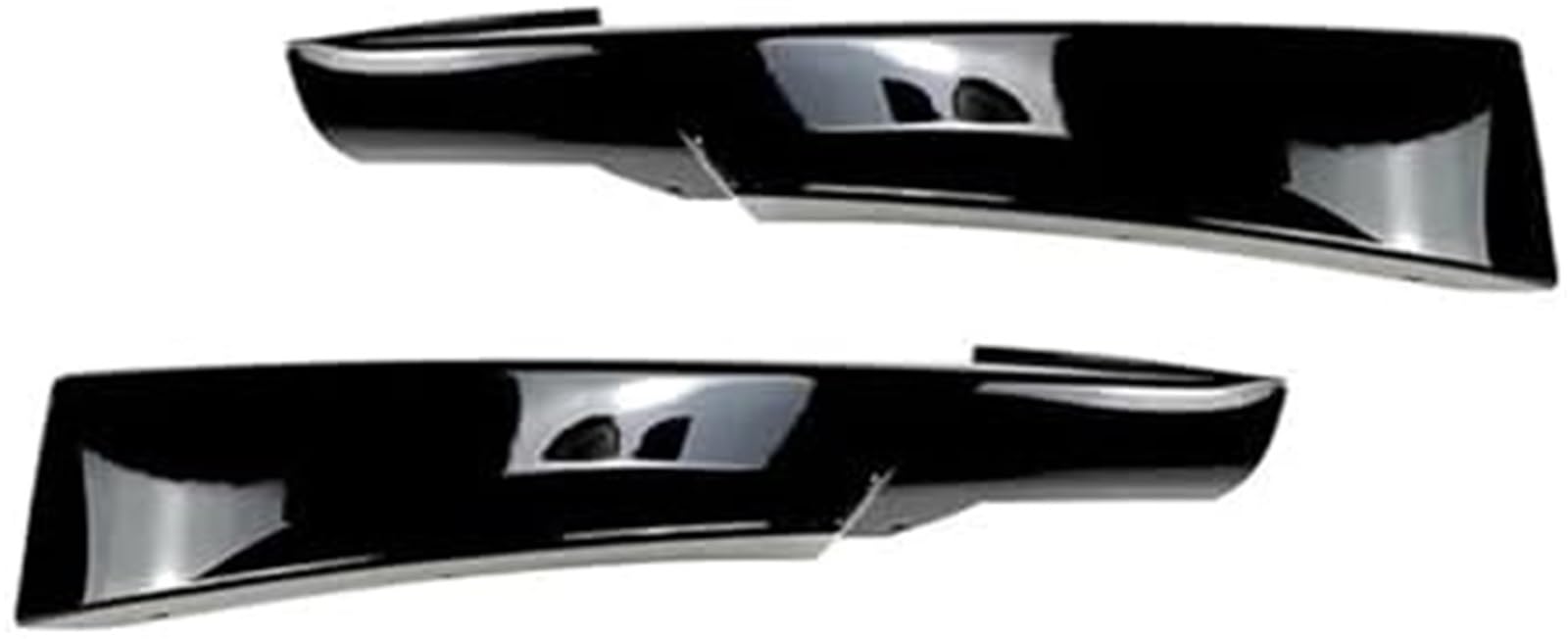 DEMULAX Splitter, for BMW, 3er E90 E91 LCI Sport 2009-2012 Auto Frontstoßstange Lippensplitter Diffusor Body Kits Spoiler Stoßstangenschutz Lippensplitter (Carbon Look Splitter) Autospoiler-Splitter(B von DEMULAX