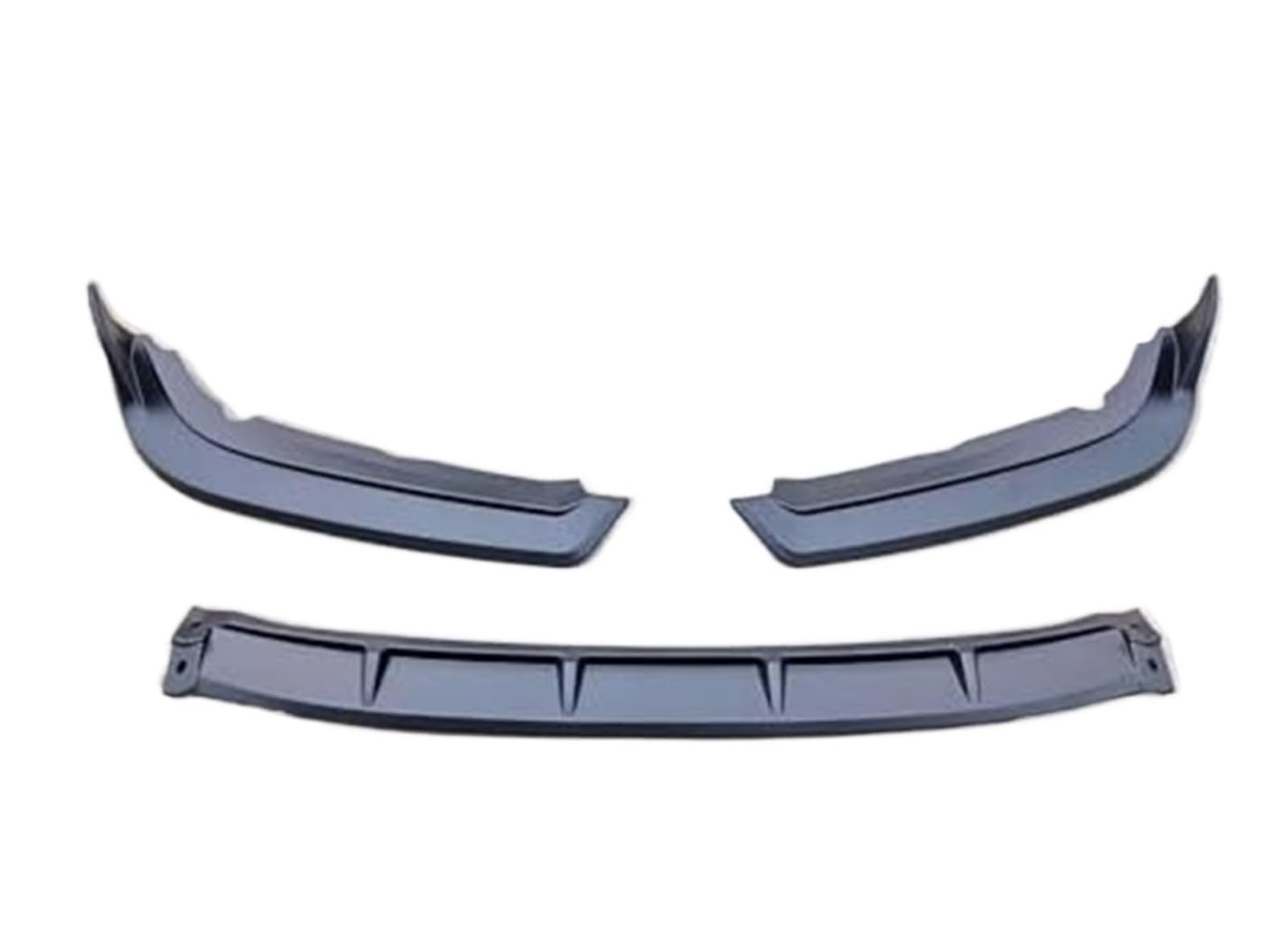 DEMULAX Splitter, for Civic, for Limousine 2019 20 2021 Frontstoßstangensplitter Lippendiffusor Spoiler Carbon-Oberfläche Rock Body Kit Lippensplitter(Carbon-Oberfläche) Autospoiler-Splitter(BLACK Mat von DEMULAX