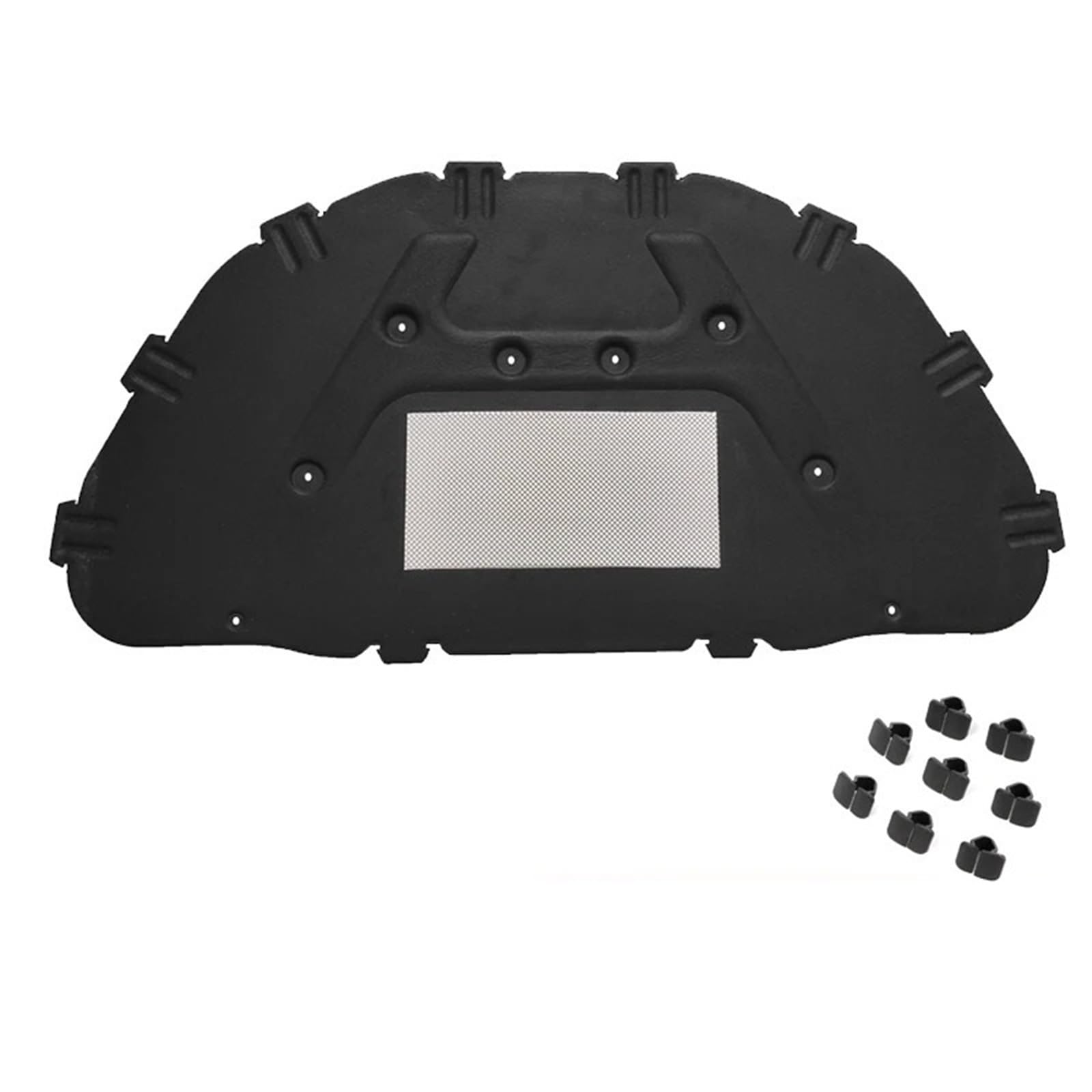 DEMULAX Vordere Motorhaube, Motorschall-Wärmedämmungspad, schalldichte Baumwollabdeckung, thermische Wärmedämmungs-Pad-Matte, for X1 E84 2010–2015 Motorhaube Wärmeisolierung von DEMULAX