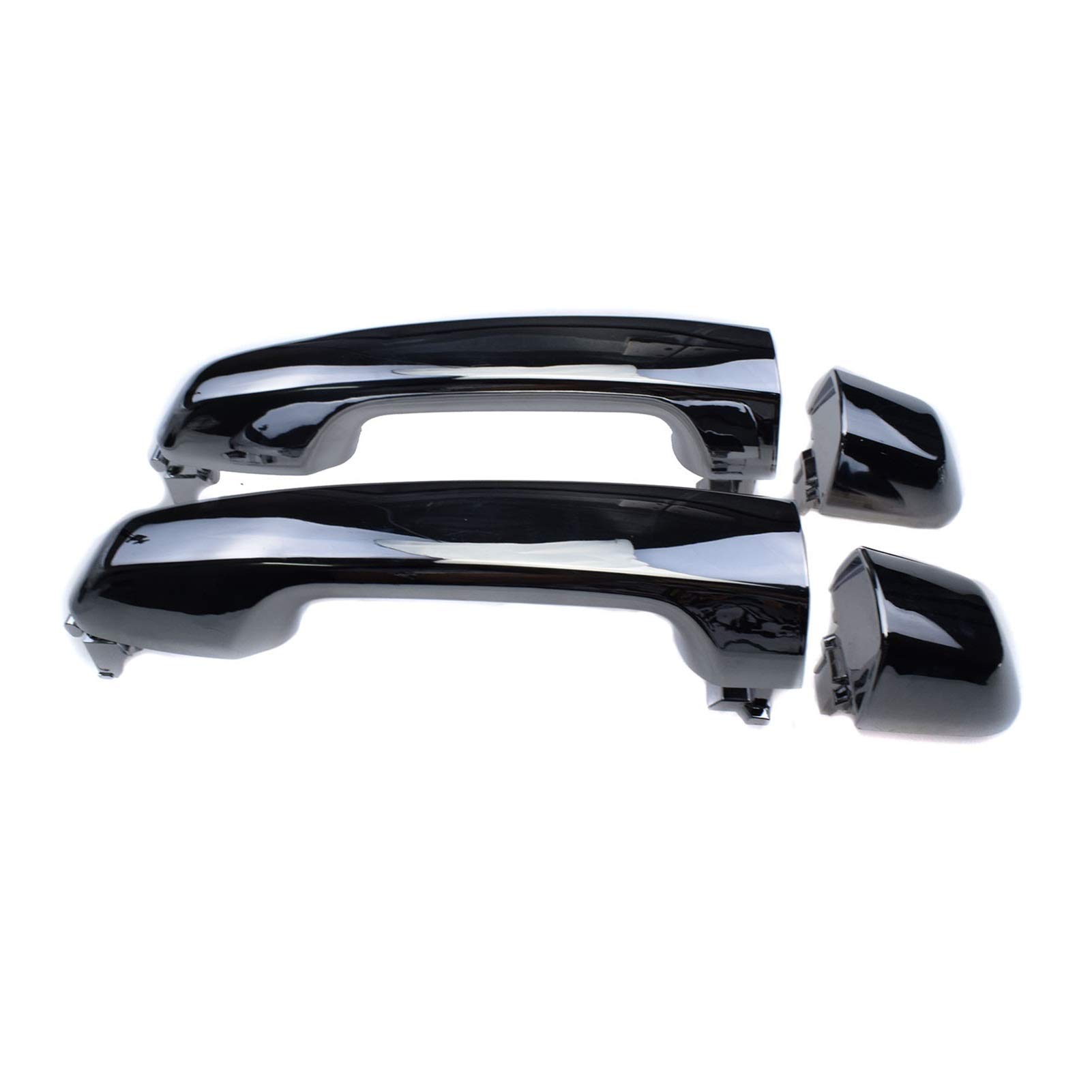 DEMULAX Vorne Hinten Links Rechts Chrom Außentürgriff 2010-2018, for Toyota, 4Runner Land Cruiser, for Lexus, GX460 6921060100 Autotürgriffabdeckung(Rear Left Right) von DEMULAX