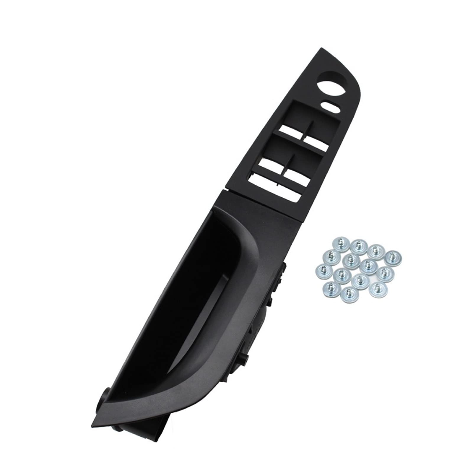 DEMULAX Vorne Links Fahrer Innentür Armlehne Abdeckung Panel Trim Pull Griff, for, for 3 Serie E90 E91 316 318 320 325 328i Innentürgriff(Black Low-end 35.5) von DEMULAX