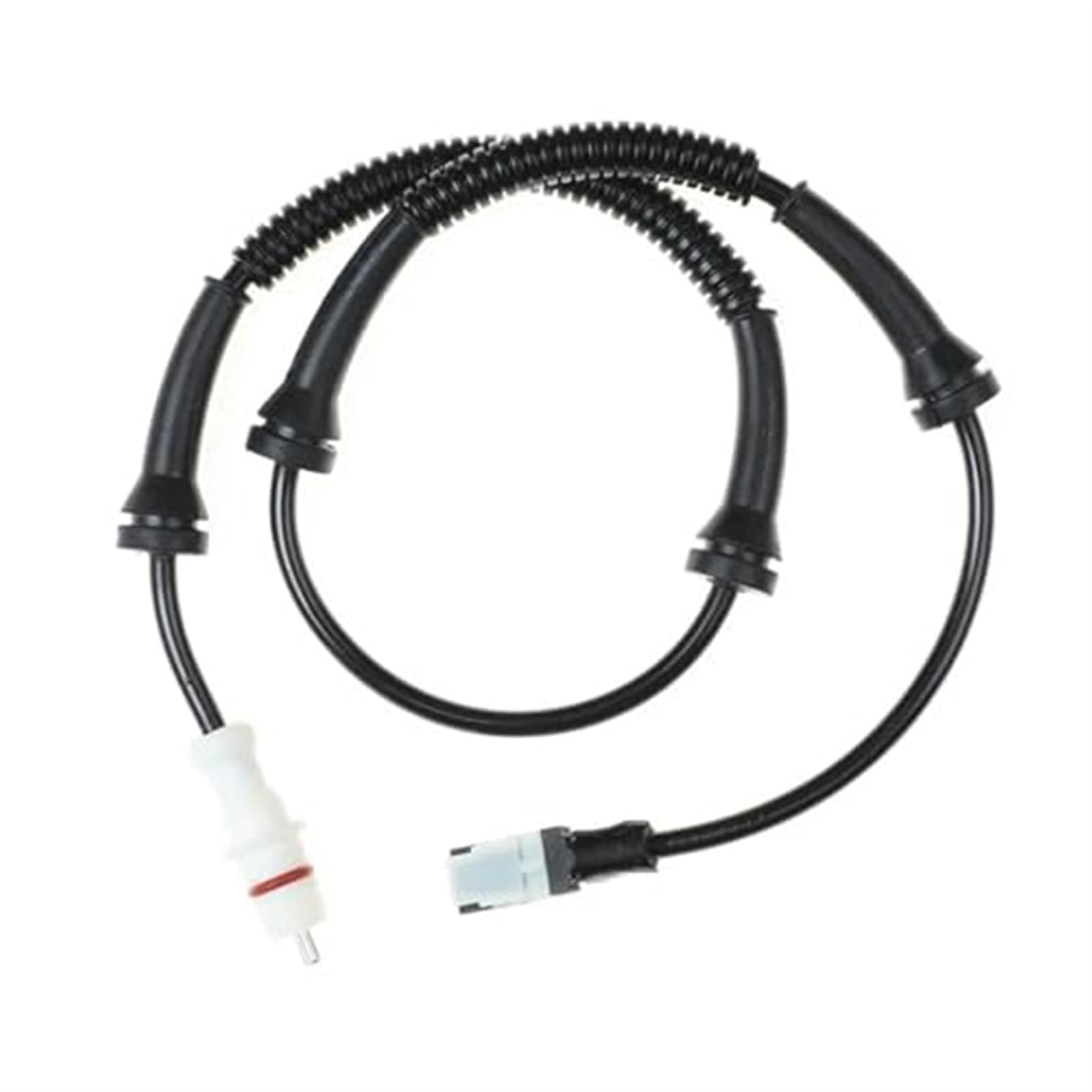 DEMULAX Vorne Links Und Rechts ABS Geschwindigkeit Sensor, for Opel, for Renault, for Vauxhall, for Vivaro 93192439 Drehzahlsensor für Kraftfahrzeuge(Black Front Left) von DEMULAX