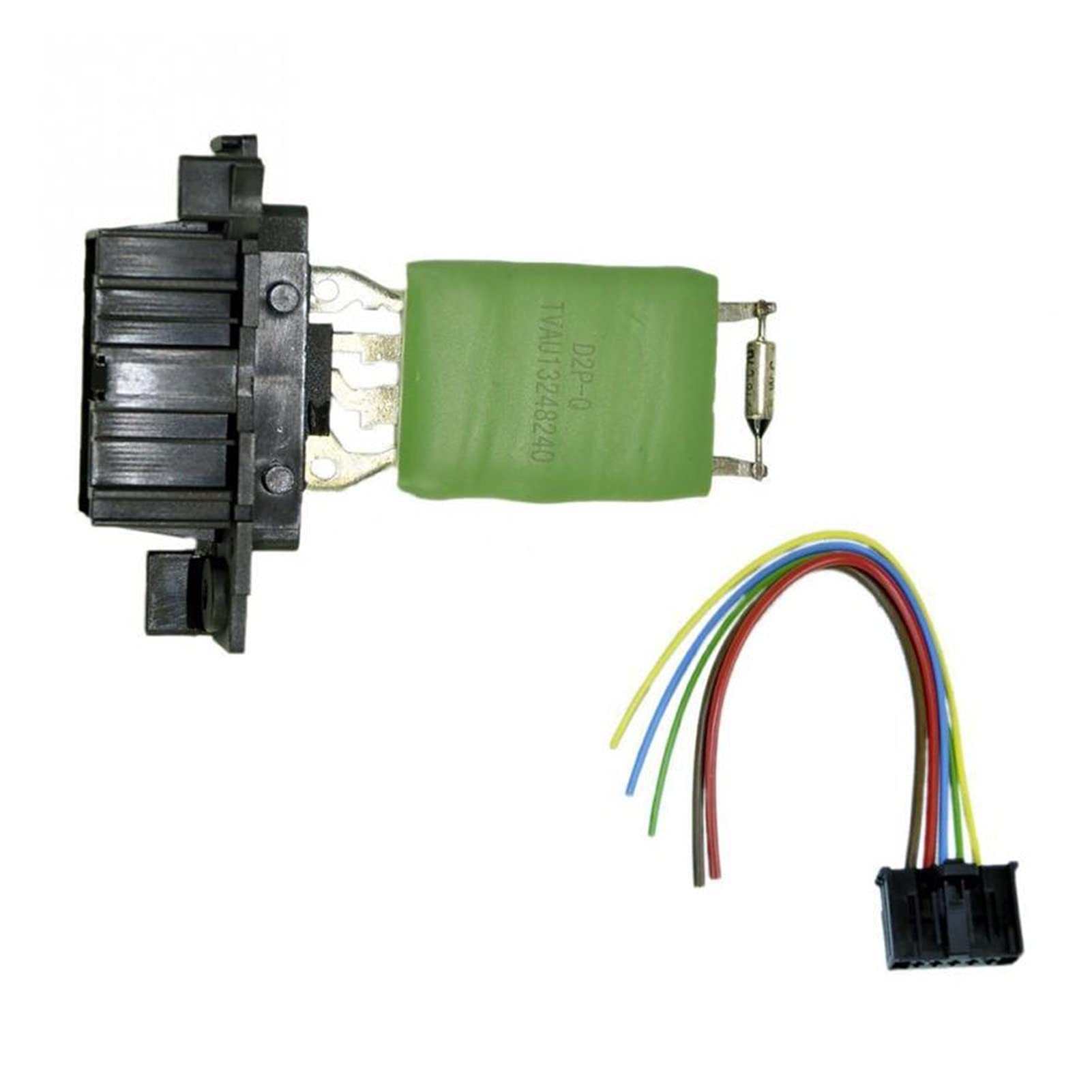 DEMULAX Widerstand Heizung Gebläse Fahrzeug Stecker Motor Fan Auto, for Vauxhall, for Corsa D, for MK3 Gebläsemotor-Lüfterwiderstand von DEMULAX