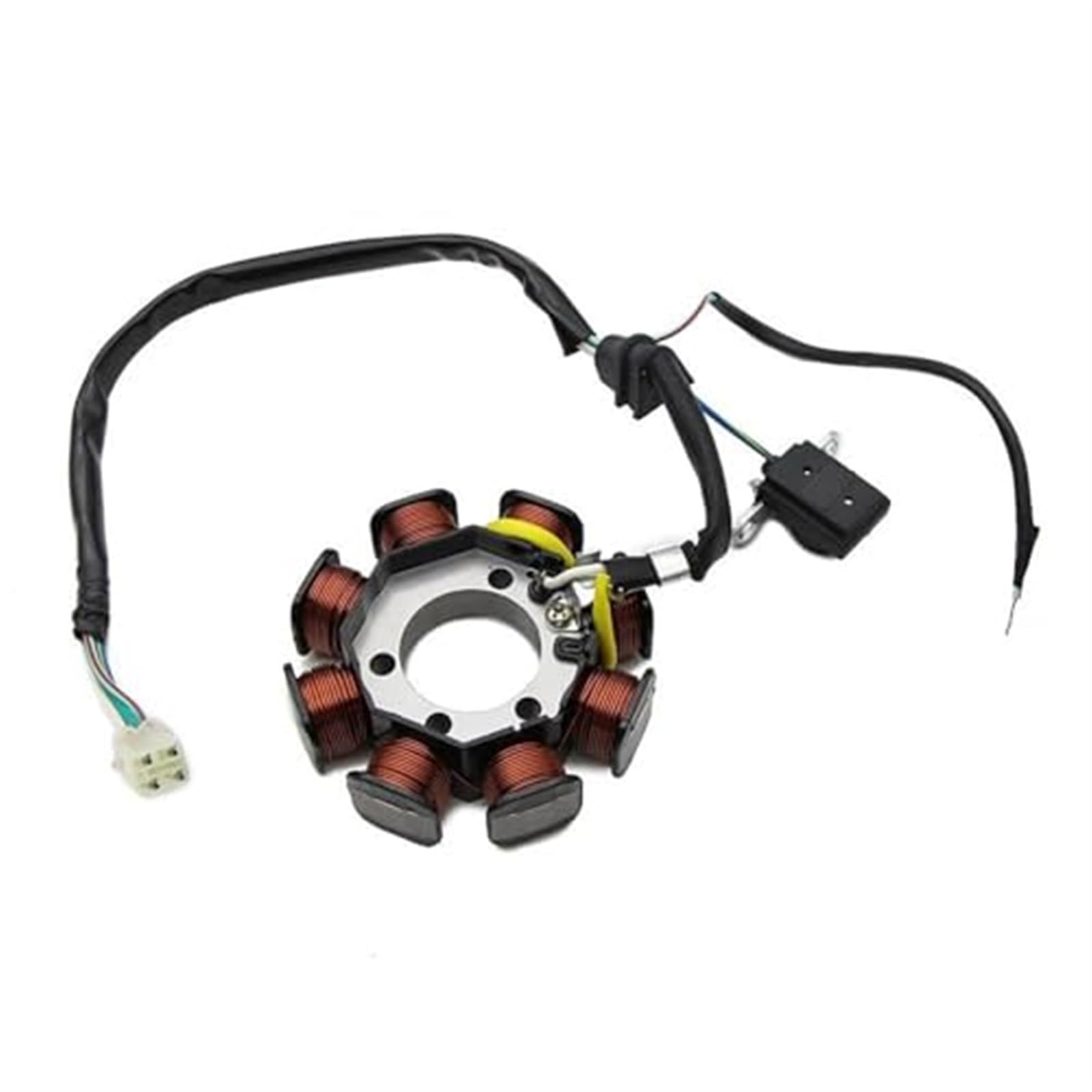 DEMULAX Zündstator 31120-K28-911 Motorrad-Magneto-Statorspule for CRF125 CRF125F CRF125FB CRF 125 2014 2015 2016 2017 2018 Zündstator-Magnetplatte Zündstator-Magnetzünder von DEMULAX