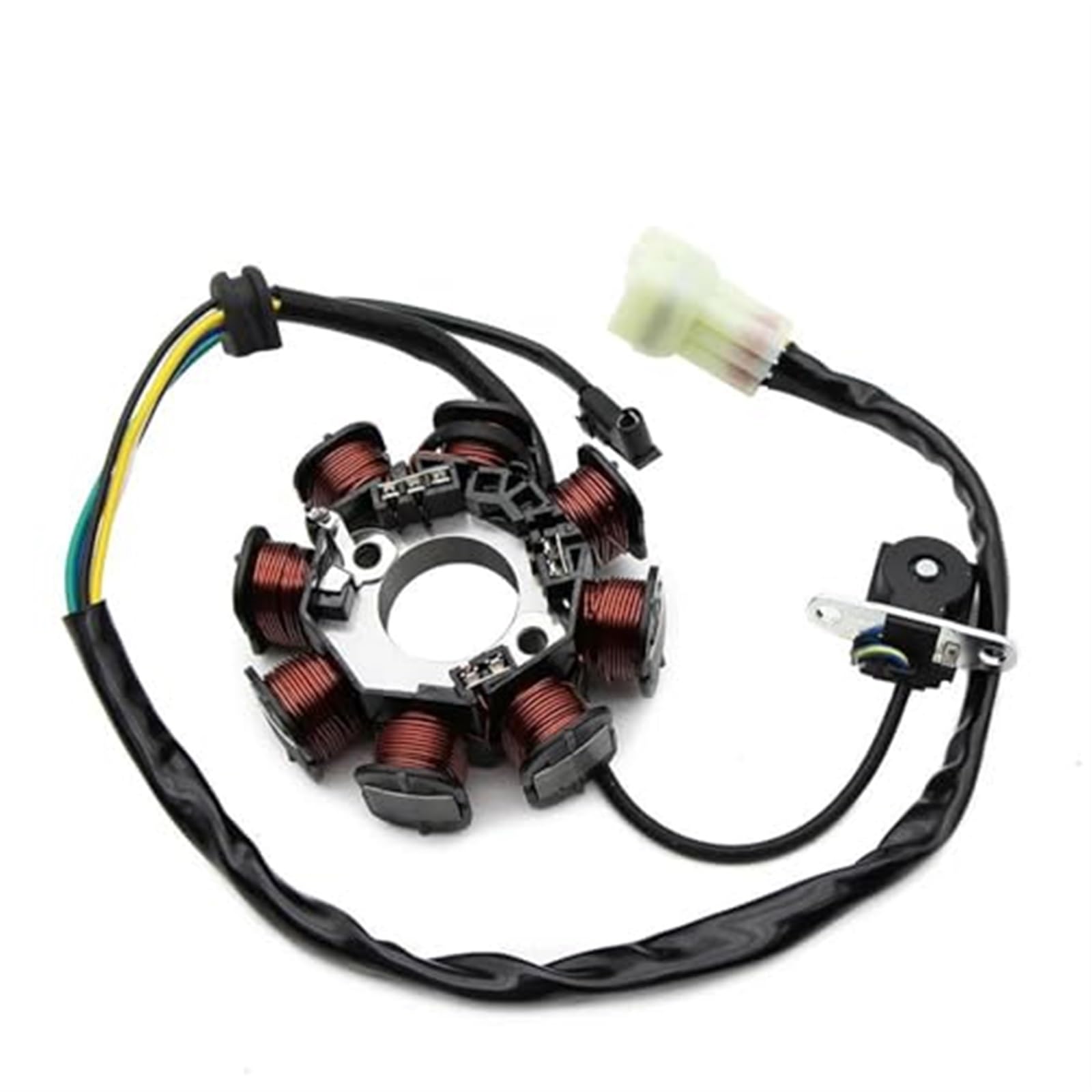 DEMULAX Zündstator Motorrad Magneto Stator Spule for KLX150 KLX150L KLX150BF KLX150FHF KLX150L KLX150JHF Zündung Stator Magneto Platte Zündstator-Magnetzünder von DEMULAX