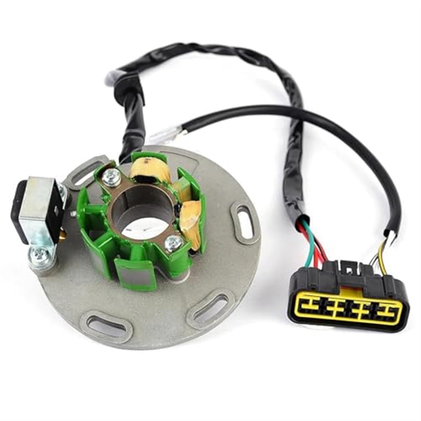 DEMULAX Zündstator for CR125 CR 125 Motorrad-Statorspule 800086796 1998 1999 2000 2001 2002 2003–2007 Zündstator-Magnetplatte Zündstator-Magnetzünder von DEMULAX