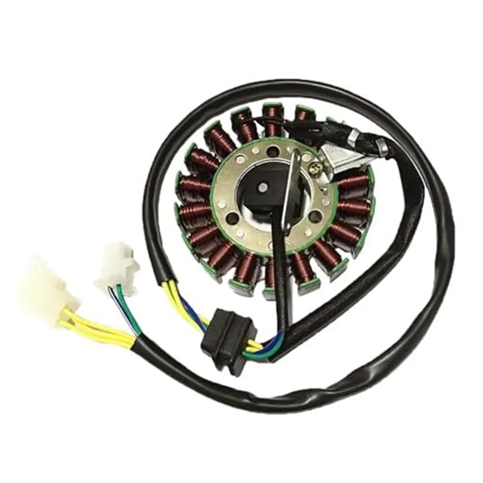 DEMULAX Zündung Stator Stator Magneto Lichtmaschine Spule for GN250 Motorrad ATV Stator Magneto Zündspule Baugruppe Zündung Stator Magneto Platte Zündstator-Magnetzünder von DEMULAX