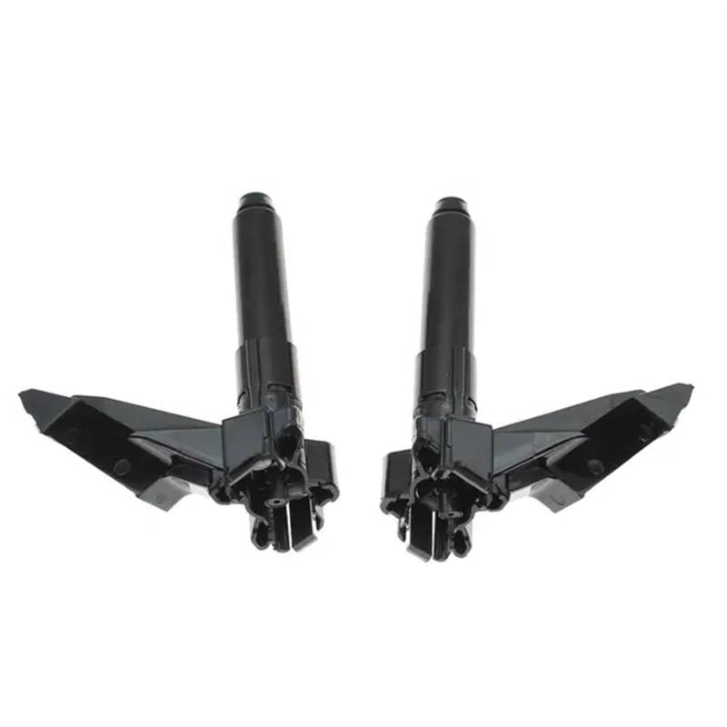 DEMULAX for, for Mitsubishi, Outlander 2016-2019 Auto-Frontscheinwerfer-Wassersprüher-Reinigungsdüse, Scheinwerferwaschdüsen-Abdeckkappe, unlackiert Abdeckung der Autosprühdüse(Nozzle Pair) von DEMULAX