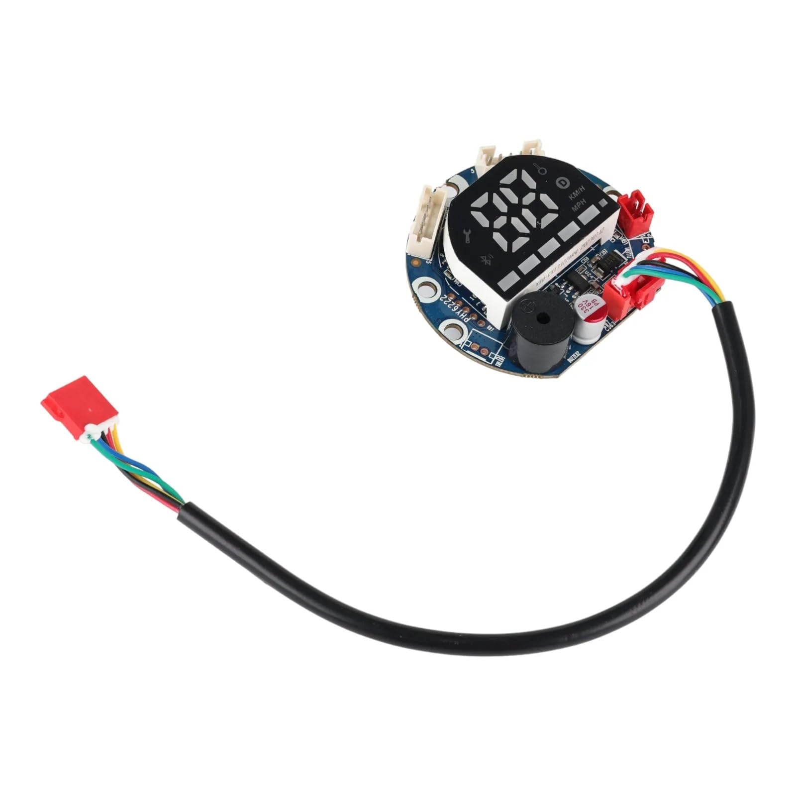 DEMULAX for Armaturenbrett/Controller HX X8 Elektroroller Motormodul Zentralsteuerung und Display Ersatzteile Kombiinstrument für Roller(Only Dashboard) von DEMULAX