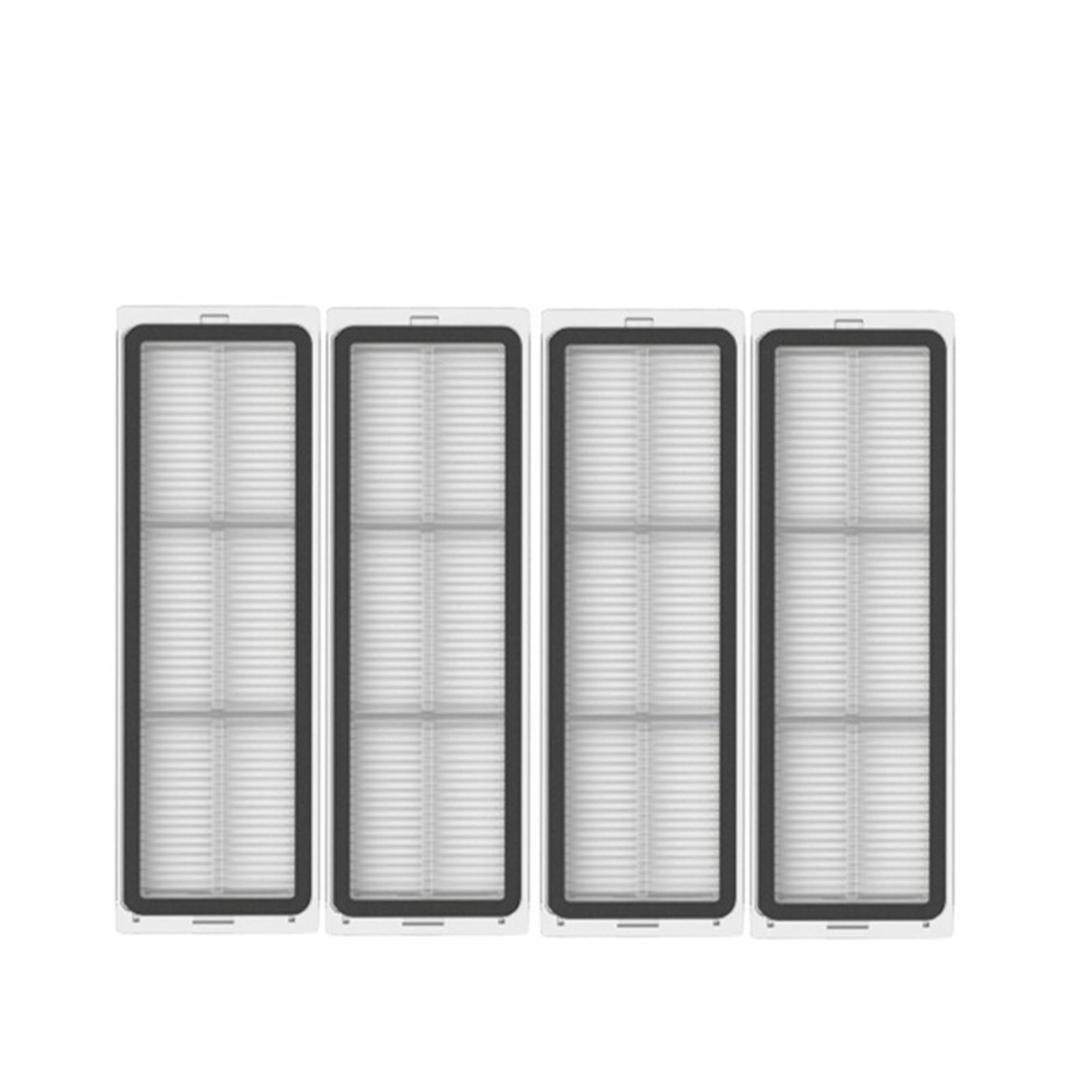 DEMULAX for Dreame, Bot Z10 Pro / L10 Plus Zubehör Staubbeutel HEPA-Filter Wichtigsten Pinsel Mopp Roboter Staubsauger Ersatzteile Kehrroboter Zubehör(4PCS) von DEMULAX