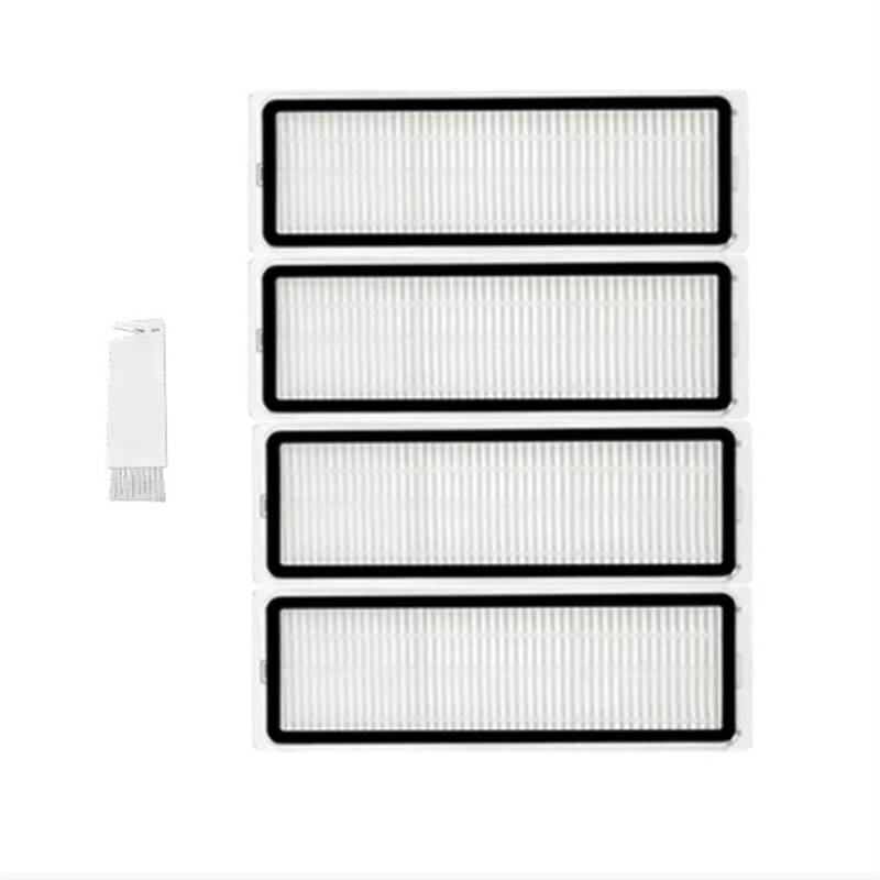 DEMULAX for Dreame, L10s Ultra S10 S10 Pro Mijia Omni 1S B101CN B116 Roboter Vakuum Ersatzteile Haupt Seite Pinsel Hepa-Filter Kehrroboter Zubehör(5pcs) von DEMULAX