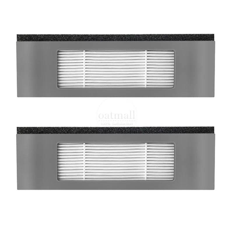 DEMULAX for Ecovacs Deebot T9 AIVI / T9 AIVI+ Zubehör Ersatzteile Staubsauger Ersatzbürste Filter Mopp Tuch Verbrauchsmaterialien Kehrroboter Zubehör(2PCS Filter) von DEMULAX