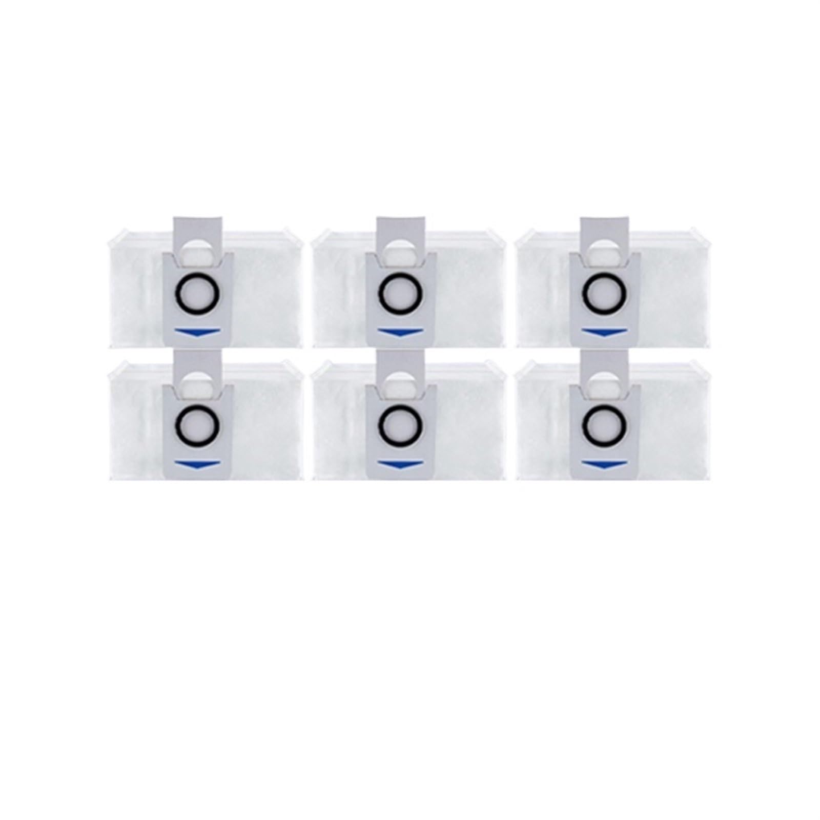 DEMULAX for Ecovacs Deebot X1 Omni T10 Turbo Staubsauger Roboter Filter Seite Pinsel Reinigung Tuch Ersatzteile Staub Box Zubehör Kehrroboter Zubehör(6PCS) von DEMULAX