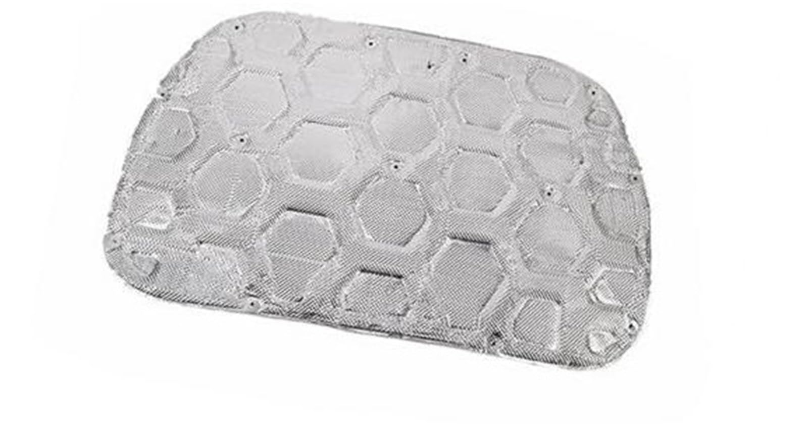 DEMULAX for Ford, for Bronco 2021 2022 2023 2024 Up Auto Motorhaube Sound Schalldichte Wärmedämmung Wattepad Innenraum Motor-Hitzeschildpolster(Silver) von DEMULAX