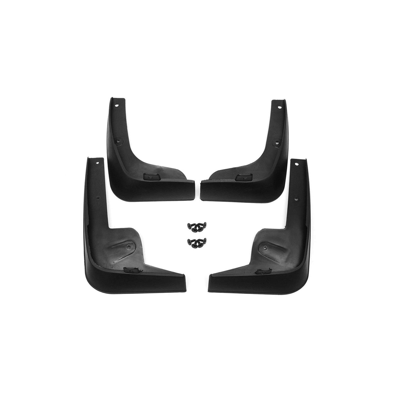 DEMULAX for Nissan Tiida Versa Latio C11 2007–2011, Schmutzfänger for vorne und hinten. Spritzschutz mit Befestigungsschrauben. Schmutzfänger von DEMULAX