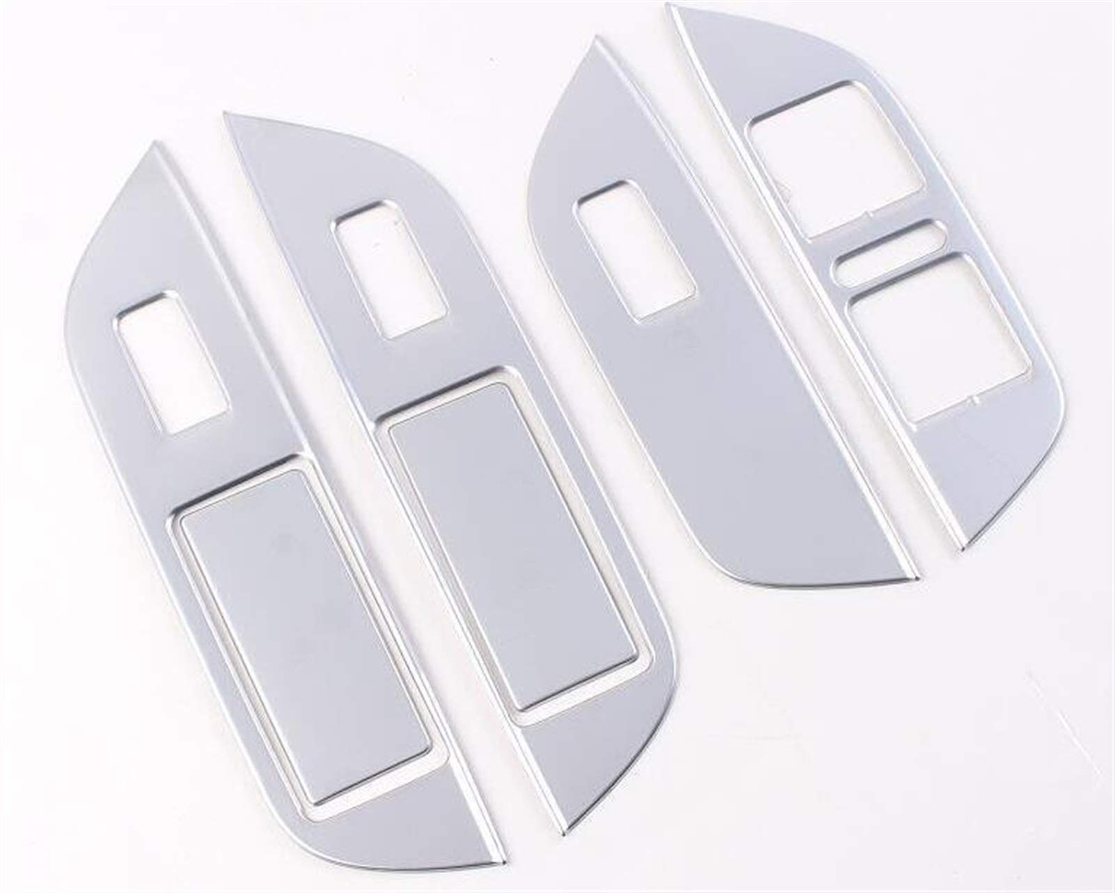 DEMULAX for VW, 2011 2012 2013 2014 2015 2018, for Touareg, Edelstahl-Autofenster-Schalttafelabdeckung, Zieraufkleber, Zubehör AC-Lüftungsdekoration von DEMULAX