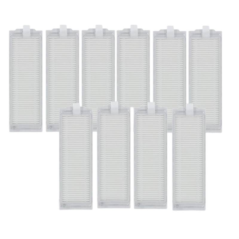 DEMULAX for Xiaomi, Mijia STYTJ02YM MVXVC01-JG 2 in 1 Wassertank Staubbox Zubehör mit Hepa-Filter Roboter-Staubsaugerteile(10Pcs) von DEMULAX