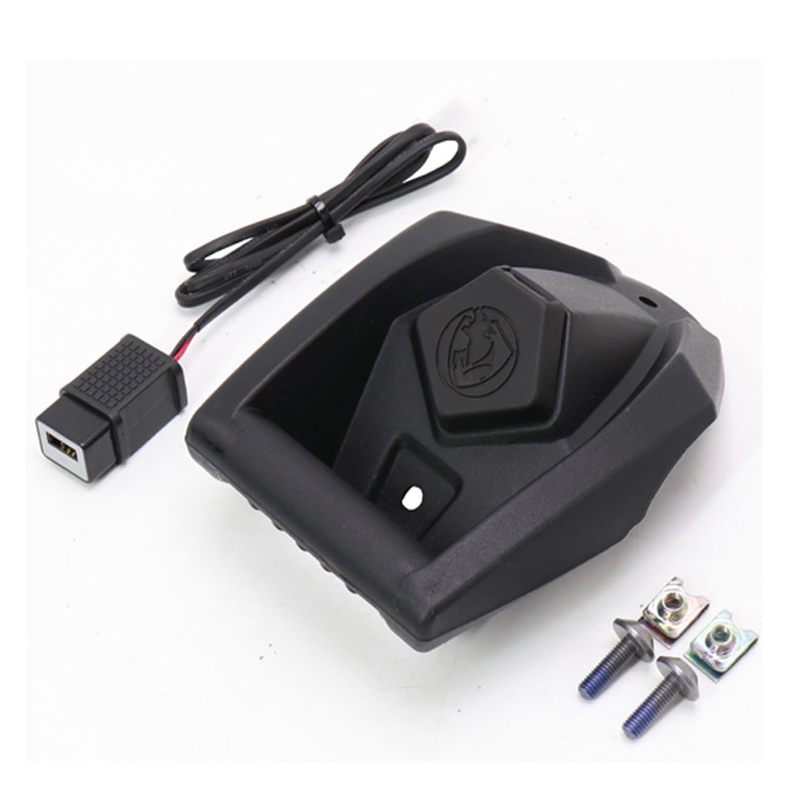 DEMULAX for Yamaha, Xmax NMAX 125 X-MAX 300 400 N-MAX 155 Motorrad GPS Navigation Halterung Wireless USB Lade Port Halter Halterung Handyhalterung am Lenker(Holder) von DEMULAX