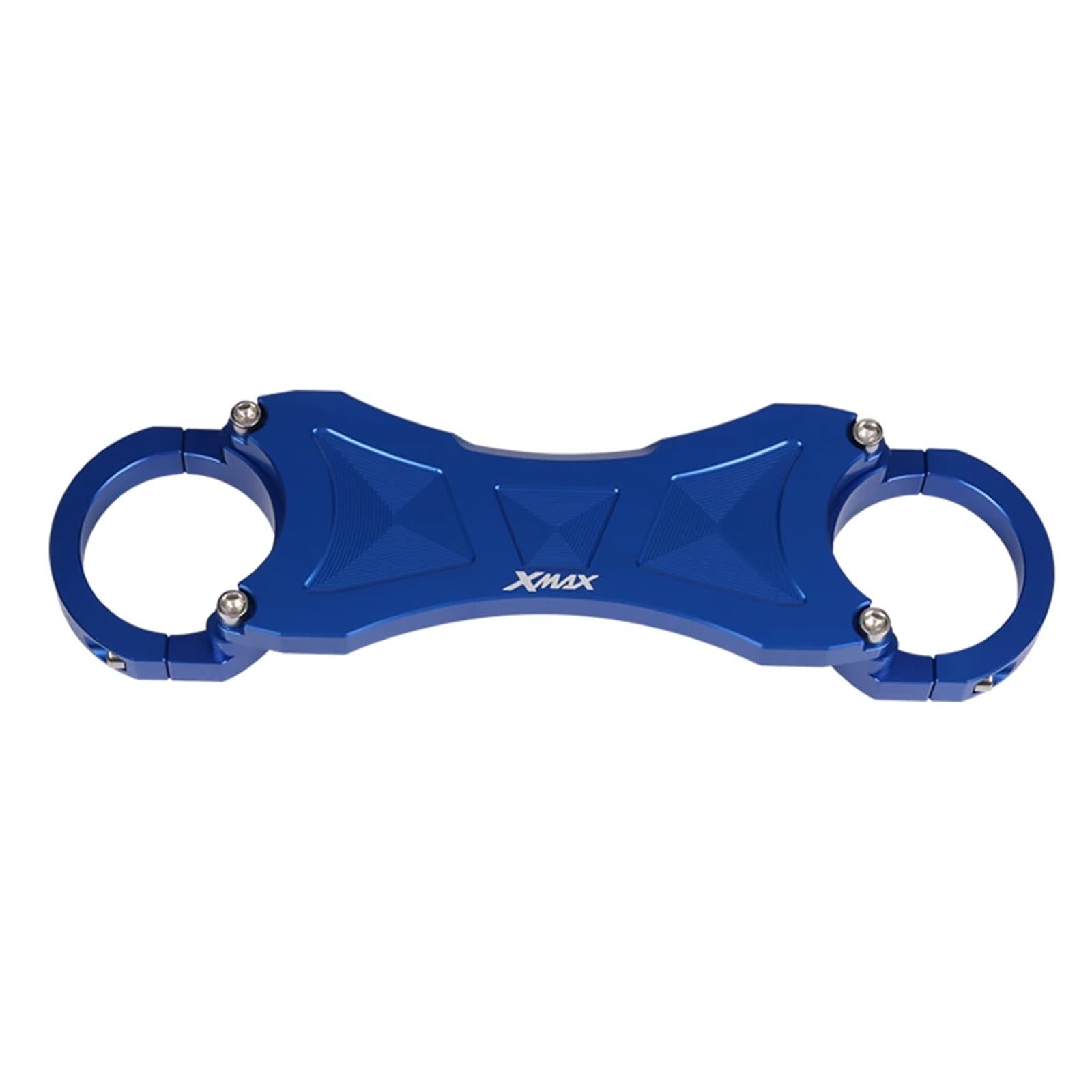 DEMULAX for Yamaha, for XMAX300 Xmax 300 X-MAX 250 125 Xmax 400 Motorradzubehör Vorderradgabel Aufhängung Stoßdämpfer Balance Halterung Gabelvorspannungseinsteller(Blue) von DEMULAX