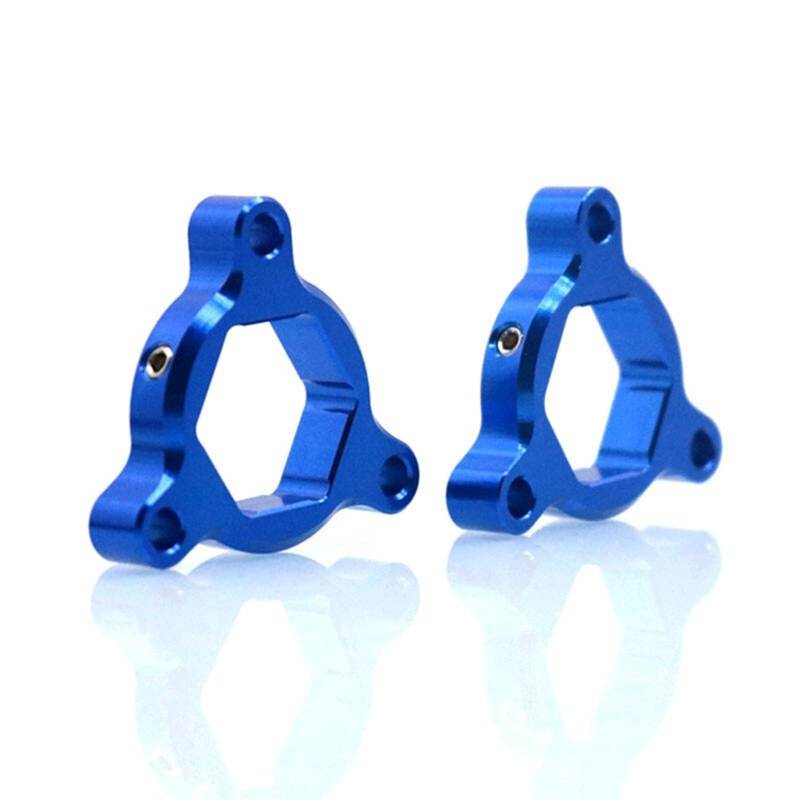 DEMULAX for Yamaha, for YZF-R3 YZFR3 YZF R3 2019 2020 2021 2022 Motorrad CNC Zubehör Federgabel Vorspannungseinsteller Gabelvorspannungseinsteller(Blue) von DEMULAX