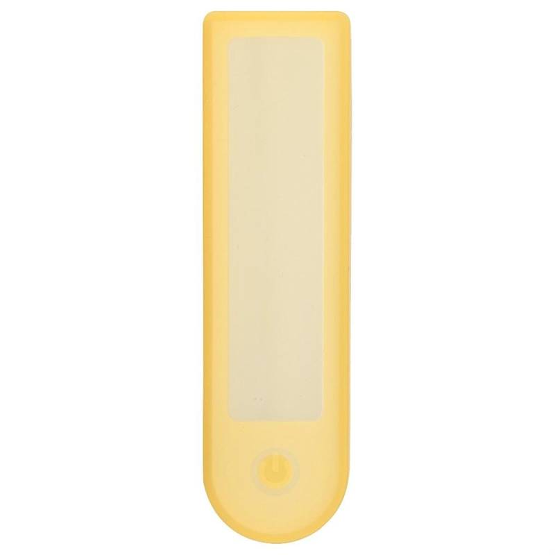 DEMULAX wasserdichte Schutzhülle Displayschutzfolie Armaturenbrett-Panel-Schutz for Xiaomi M365 Pro 1S Elektroroller-Zubehör Kombiinstrument für Roller(Yellow) von DEMULAX