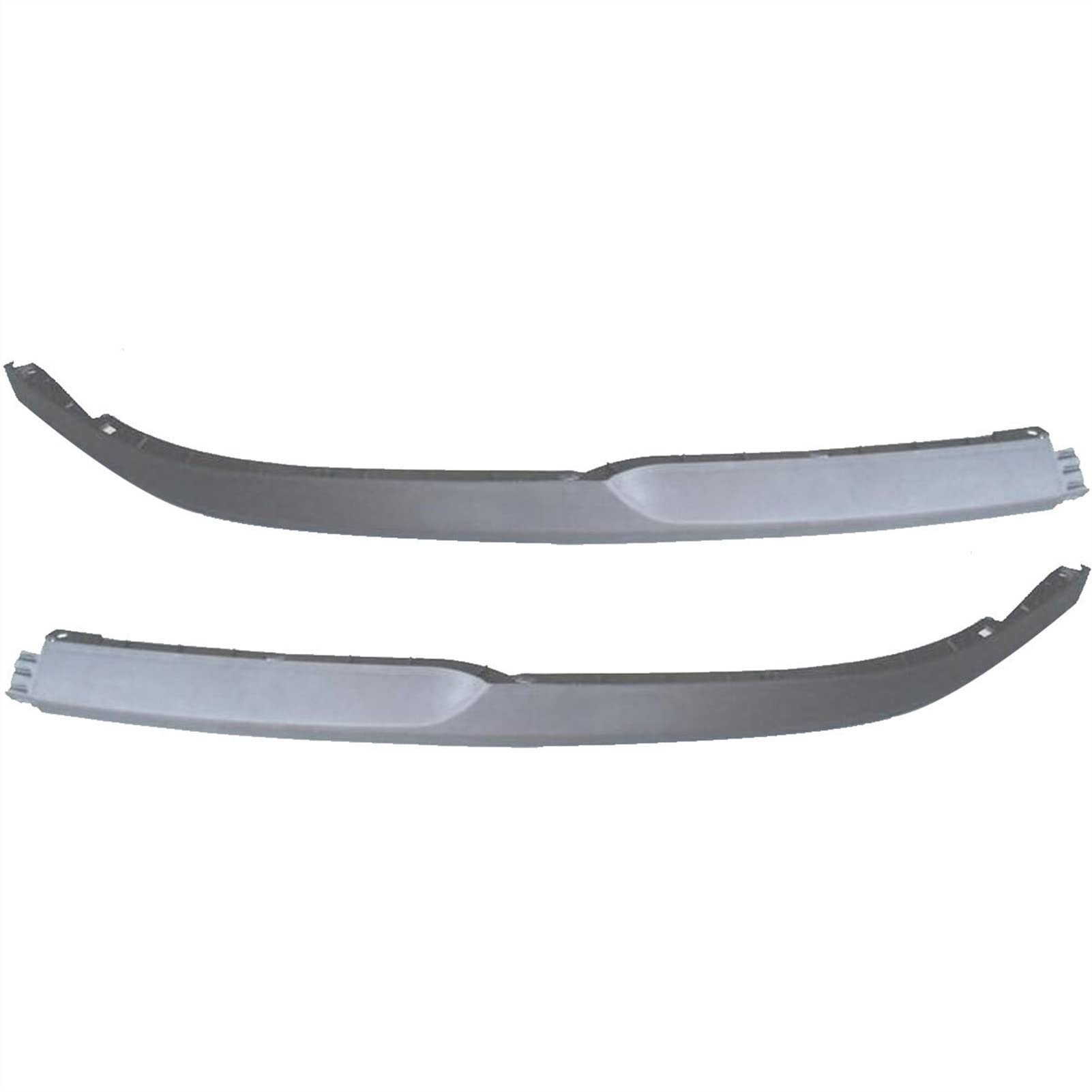 DEMUR 2 Stück FRONT SPOILER STOßSTANGE LIP Euro Spoiler Lippe Universal Body Kit, for Peugeot, 306 Astra H LIP Modell Frontstoßstangensplitter von DEMUR