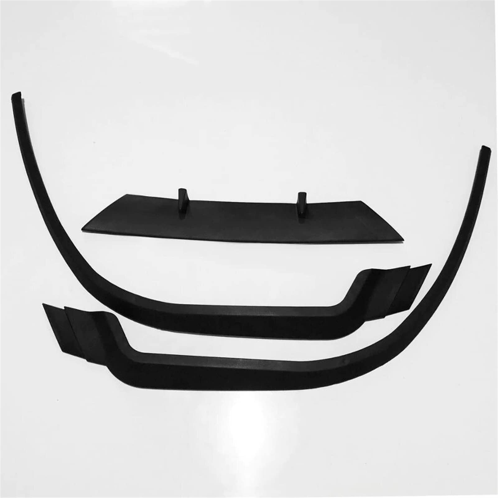 DEMUR 3 Stück SPOILER LIP STOßSTANGE LIP Euro Spoilerlippe Universal Body Kit, for Golf, 4 R32 Golf4 IV CUPRA R VORNE Frontstoßstangensplitter von DEMUR