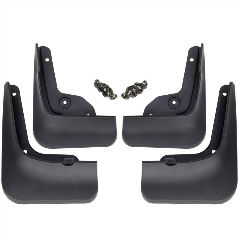 DEMUR 4X Set Auto geformte Schmutzfänger Spritzschutz Kotflügel vorn hinten Styling, for Hyundai, Tucson NX4 2021 2022 Spritzschutz von DEMUR