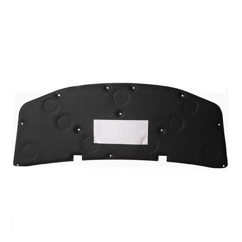 DEMUR Auto Front Motorhaube Sound Wärmedämmung Baumwolle Pad Schalldichte Matte Schaum for Mercedes Benz EINE Klasse W177 A200 a180 2019-2021 Schalldämpfende Matte (Size : Black) von DEMUR