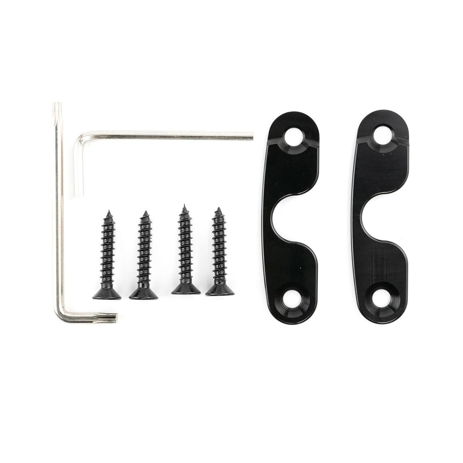 DEMUR For Jeep, for Wrangler JK JL Gladiator JT Metall 2018 2019 2020 2021 2022, Autozubehör-Set Auto-Sonnenblenden-Clip-Reparatursatz-Schutz Sonnenschutzhalterung für Fahrzeuge(Type A) von DEMUR