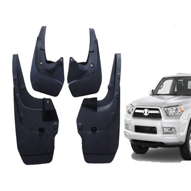 DEMUR For Toyota, 4Runner 2010-2017 Kotflügel vorn und hinten, Spritzschutz mit Befestigungsschrauben Spritzschutz von DEMUR