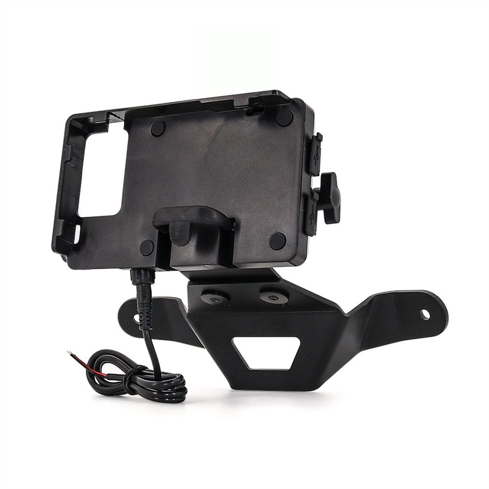 DEMUR Motorrad-GPS, for Smart, Telefon-Navigation, GPS-Plattenhalterung, Adapterhalter, schwarz, for, C400GT C 400 GT C400 GT Motorrad-Telefonhalterung(A Set) von DEMUR