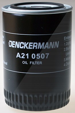 Denckermann Ölfilter [Hersteller-Nr. A210507] für Citroën, Fiat, Iveco, Peugeot von DENCKERMANN