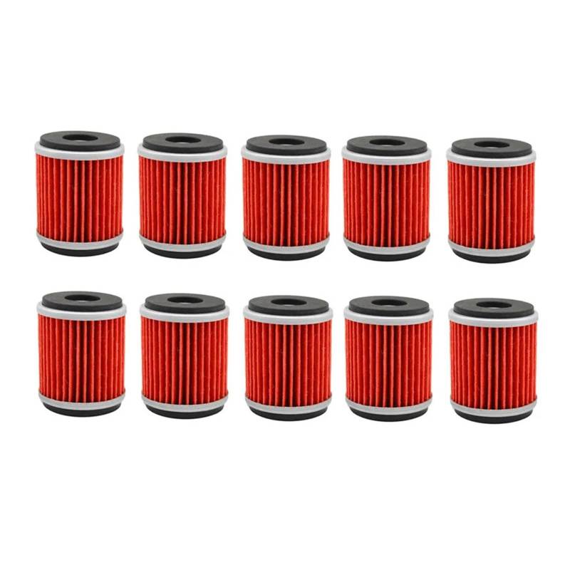 10 stücke Motorrad Grid Öl Filter for CZD 300 WR 125 250 450 VP 125 YZFR 125 TZ 450F 250 XT 250 YFZ 450 YZF R125 von DENGFEN