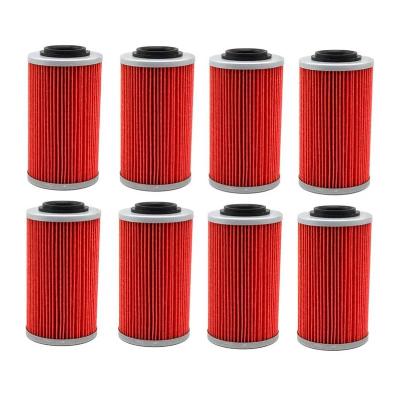 8PC Motorrad Ölfilter for Tuono1000 RSV1000 998 ETV1000 RST1000 SL1000 von DENGFEN