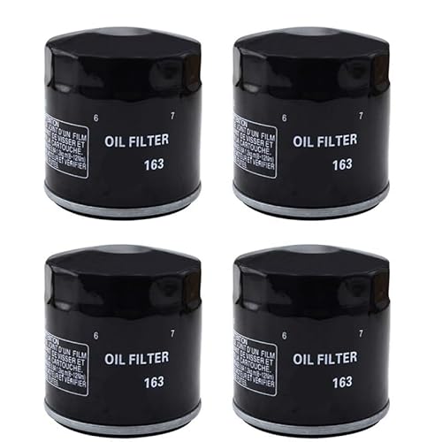 Motorrad Ölfilter for R1100GS R1100R R1100RA R1100RL R1100RS R1100RT R1100S R1100SA PD SE ABS 1100 Special Edition(4 Pcs) von DENGFEN