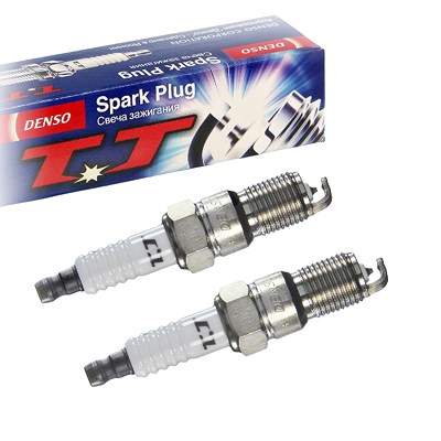 Denso 2x Zündkerze Twin Tip T20TT für Alpine, Aston Martin, Audi, Austin, Chevrolet, Citroën, Ford, Ford Usa, Jaguar, Mazda, Mercedes-Benz, Peugeot, P von DENSO