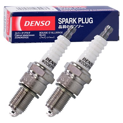 Denso 2x Zündkerze W20EPR-U für Alfa Romeo, Aston Martin, Audi, Austin, Autobianchi, Bentley, BMW, Chevrolet, Citroën, Fiat, Ford, Gm Korea, Honda, Hy von DENSO