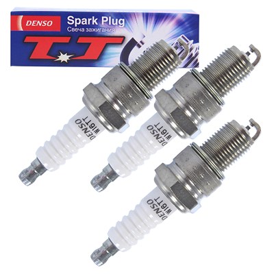 Denso 3x Zündkerze Twin Tip W16TT für BMW, Chevrolet, Chrysler, Daewoo, Daihatsu, Hyundai, Mercedes-Benz, Mitsubishi, Nissan, Opel, Suzuki, Toyota von DENSO