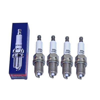 Denso 4x Zündkerze Nickel K16R-U11 für Chrysler, Nissan, Toyota von DENSO