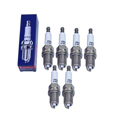 Denso 6x Zündkerze Nickel K16R-U11 für Chrysler von DENSO