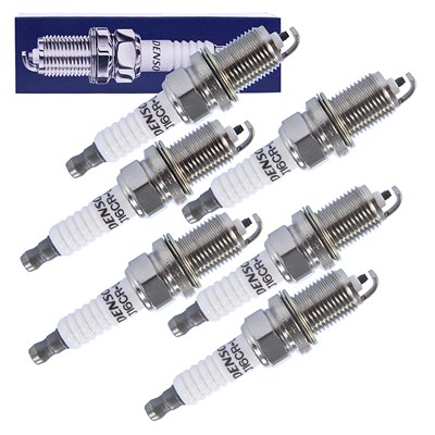 Denso 6x Zündkerze Nickel KJ16CR-L11 für BMW, Honda, Jeep von DENSO