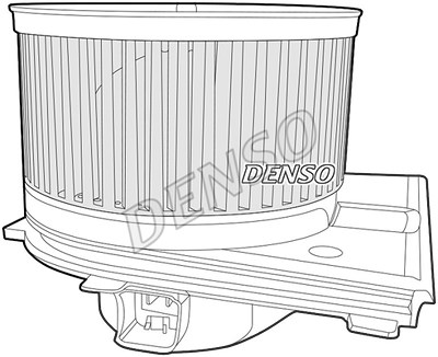 Denso Innenraumgebläse [Hersteller-Nr. DEA02005] für Audi, VW von DENSO