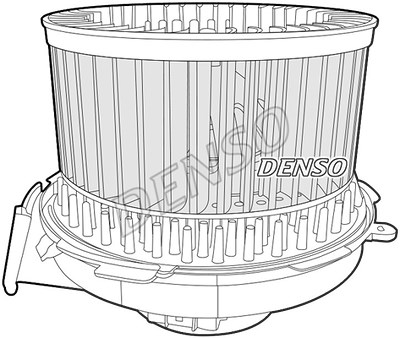 Denso Innenraumgebläse [Hersteller-Nr. DEA21010] für Citroën, Peugeot von DENSO