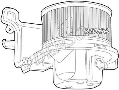 Denso Innenraumgebläse [Hersteller-Nr. DEA07006] für Citroën, Renault von DENSO