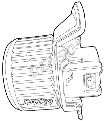 Denso Innenraumgebläse [Hersteller-Nr. DEA01211] für Alfa Romeo von DENSO