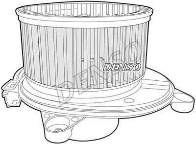 Denso Innenraumgebläse [Hersteller-Nr. DEA06001] für Chrysler von DENSO